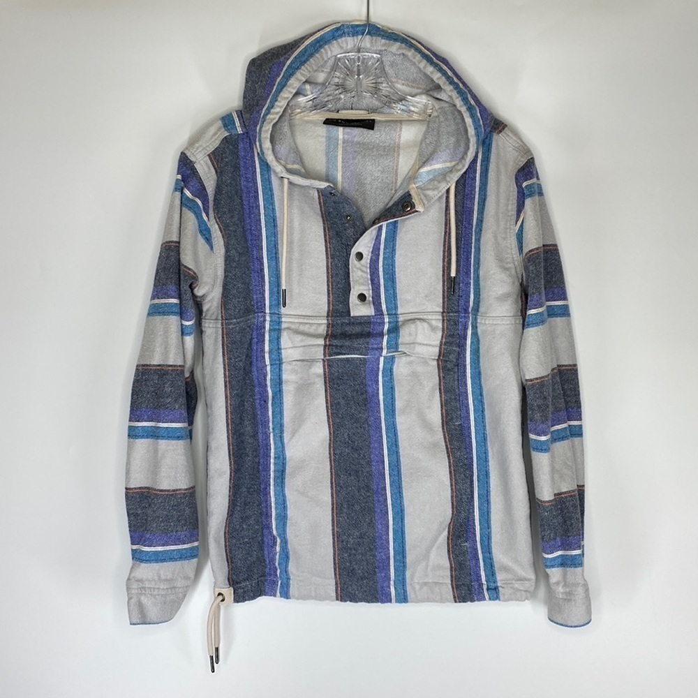 No Boundaries Surf Style Hoodie Poncho Size XS Men's
